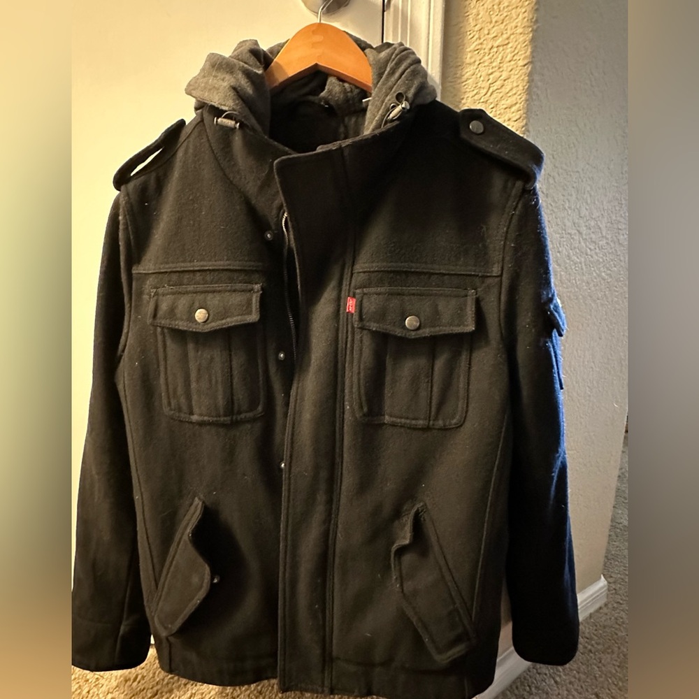 Levi Men's pea coat